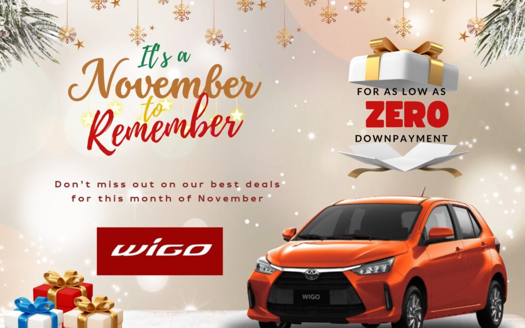 NOVEMBER PROMO