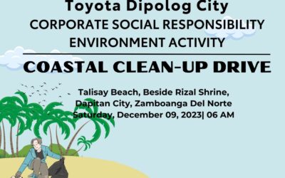 Driving Positive Change: Toyota Dipolog City’s Coastal Clean-Up Drive