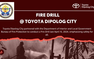 Commitment to Safety: Toyota Dipolog City’s Fire Drill Initiative