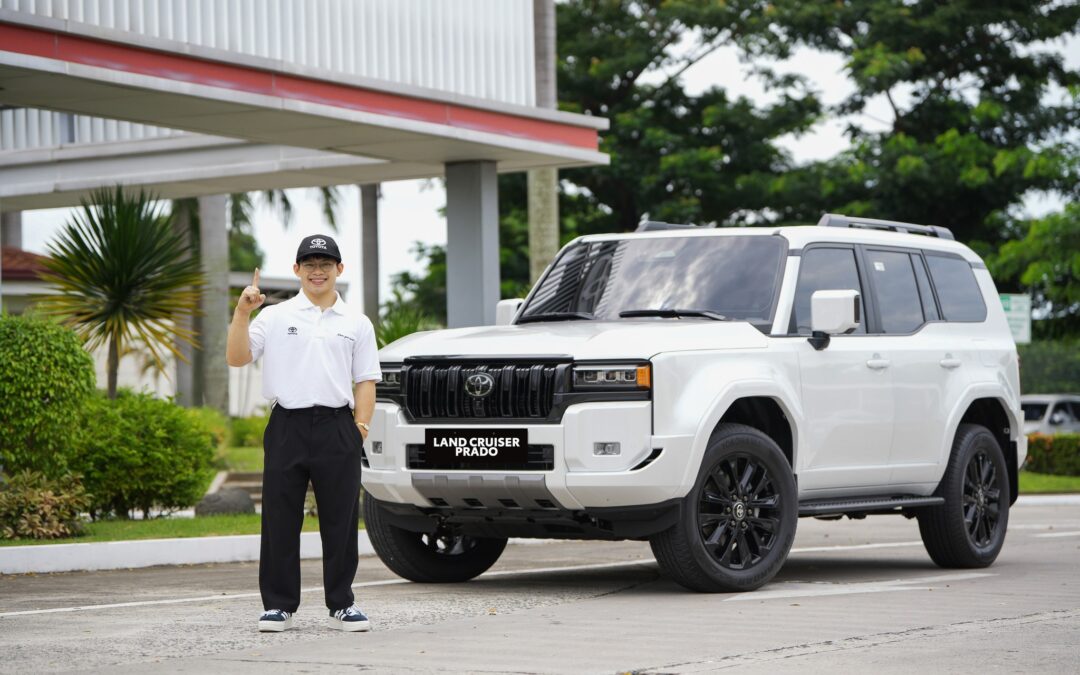 Toyota Celebrates Carlos Yulo’s Success with New Land Cruiser Prado