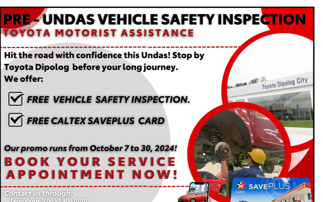 Get Road-Ready with TDP’s Free Vehicle Inspection Promo!