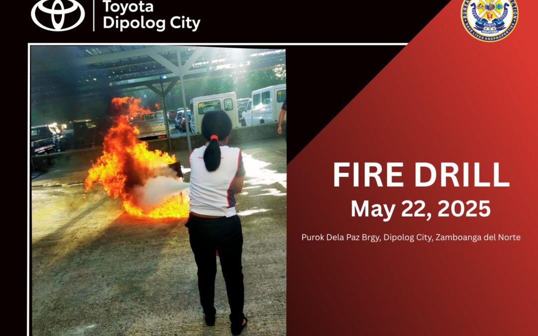 Safety First: Toyota Dipolog Holds Fire Drill 2025